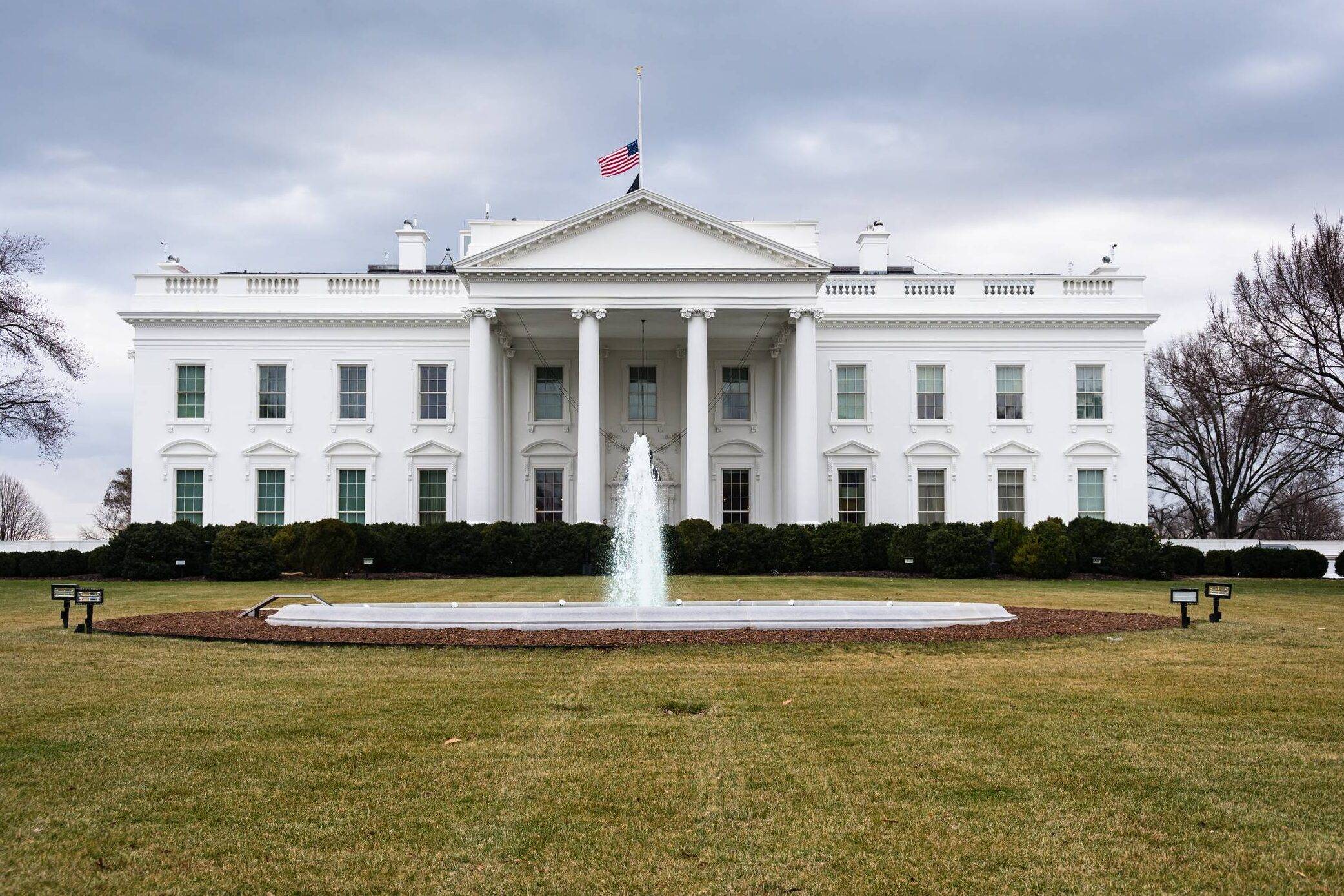 A view of the North side of the White House, Washington, DC, USA [Getty]