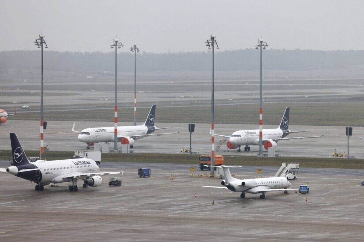 GERMANY-AVIATION-LABOUR-STRIKE