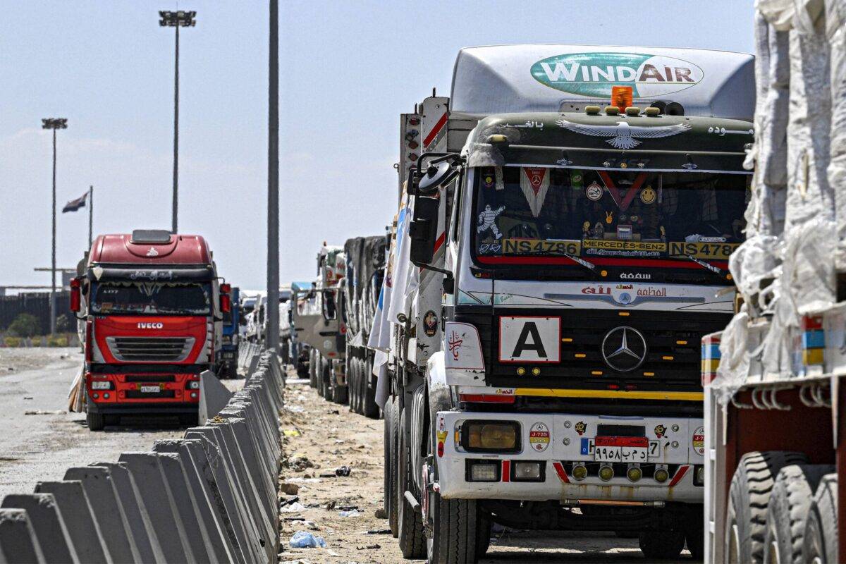 EGYPT-UN-PALESTINIAN-ISRAEL-CONFLICT-AID