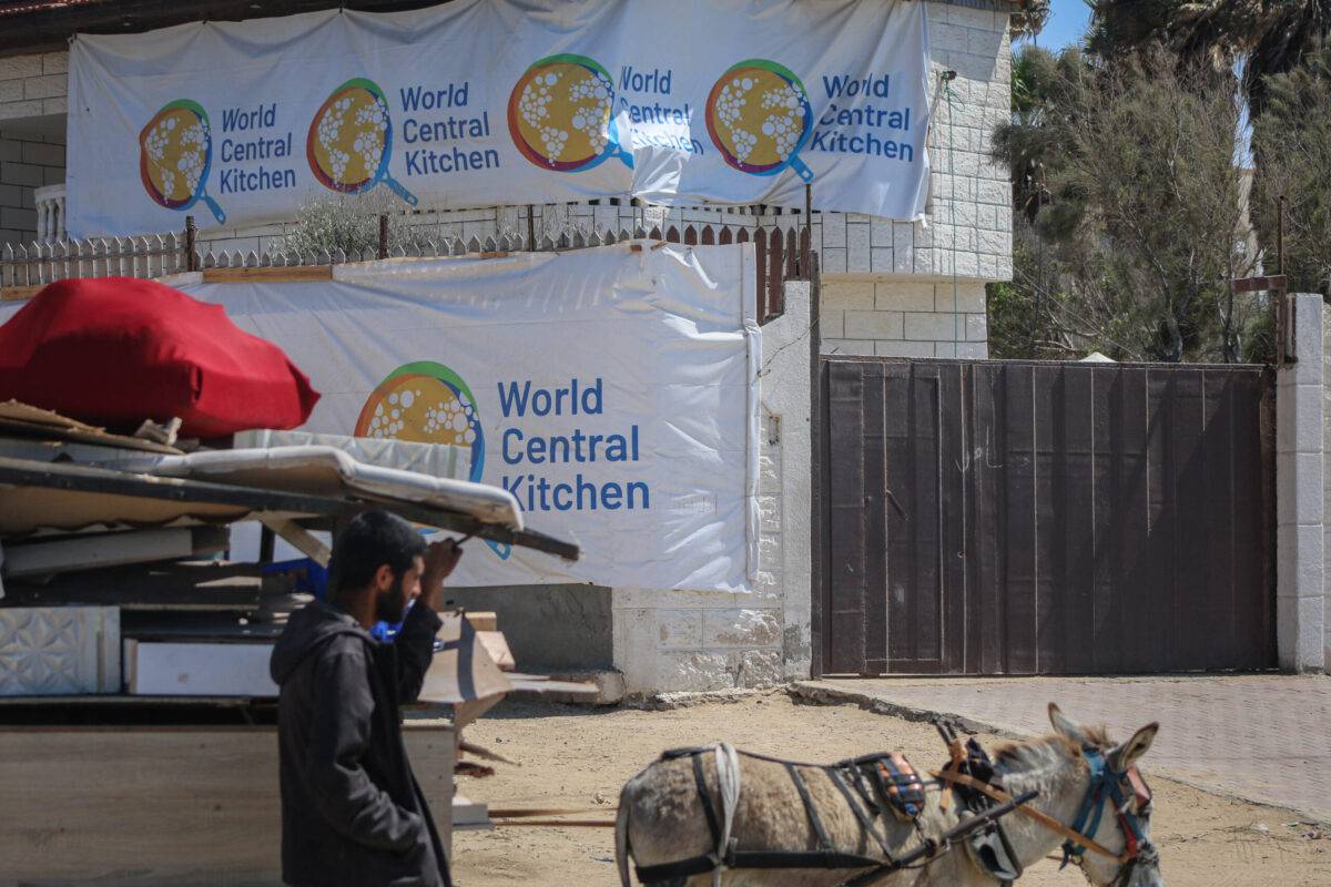 World Central Kitchen Food Charity in Gaza