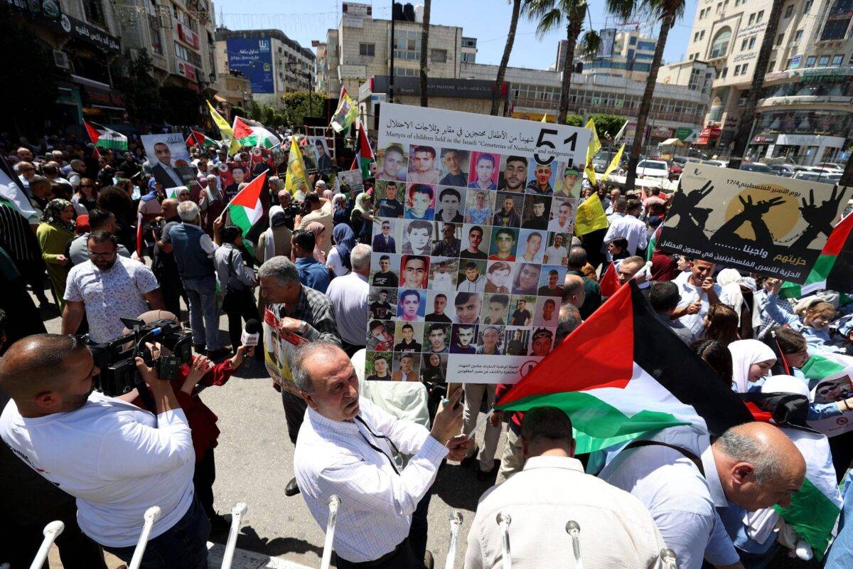 The Palestinian Prisoners' Day in Ramallah