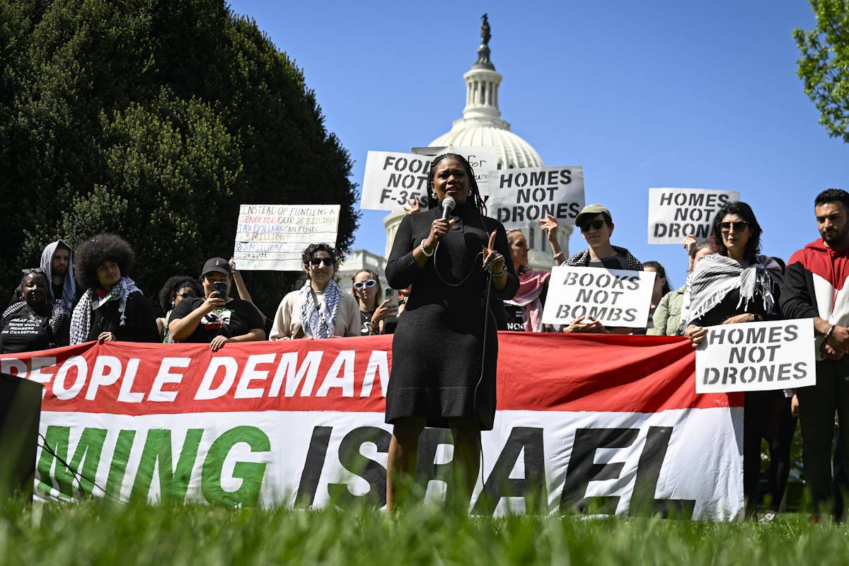 Pro-Palestine activist slam US House for passing bill approving military aid to Israel