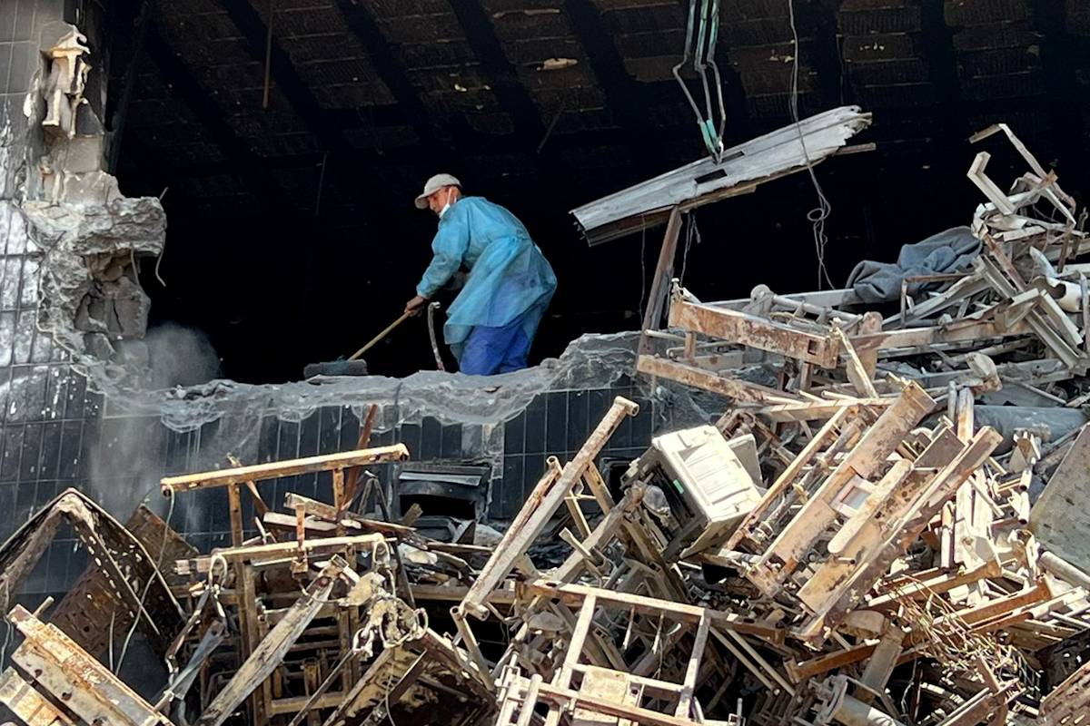 Gaza works to rehabilitate Al-Shifa Hospital amid Israel’s ongoing onslaught