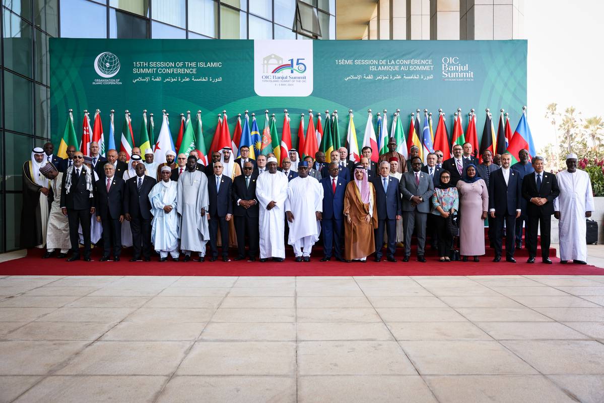 The 15th session of the Organization of Islamic Cooperation (OIC) held in Banjul, Gambia on May 04, 2024. Turkish Foreign Minister Hakan Fidan attended the session. [Murat Gök - Anadolu Agency]