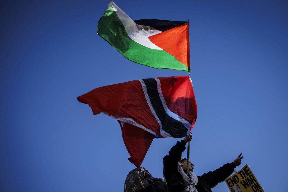 Pro-Palestine Protest Held On The National Mall