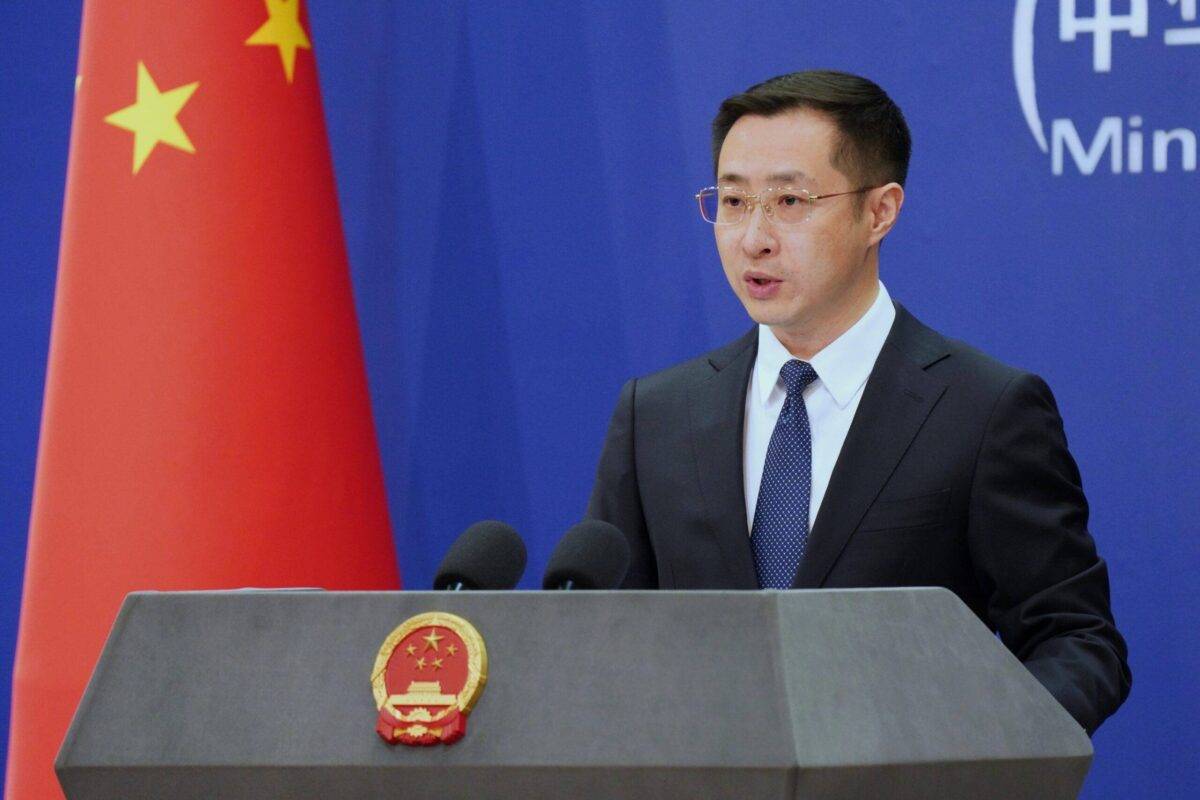 New Chinese Foreign Ministry Spokesman Meets Press