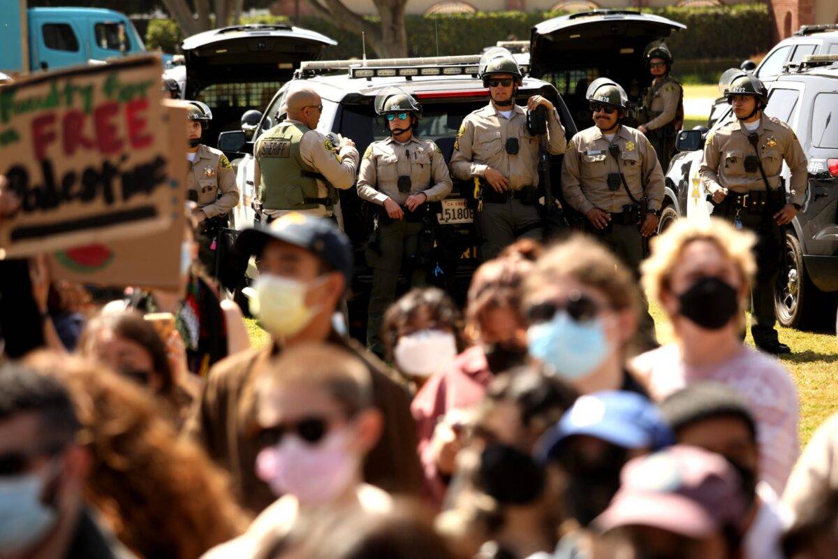 UCLA pro-Palestinian camp