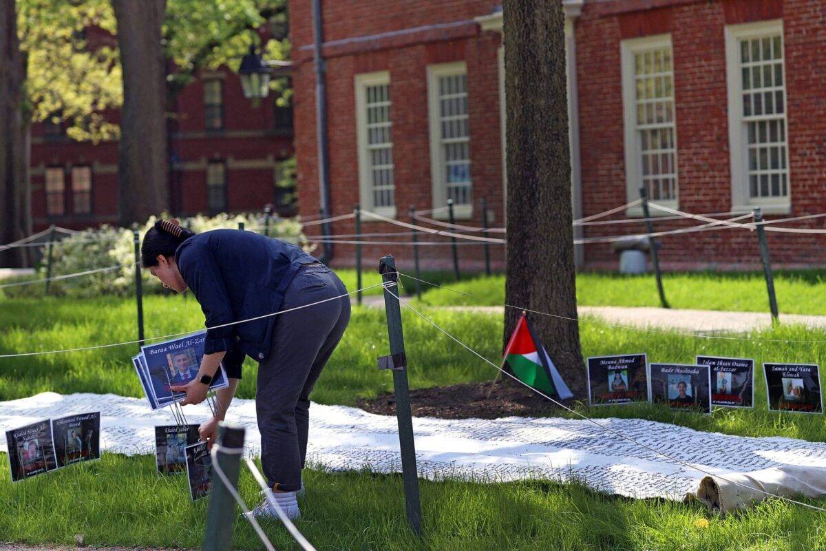 At Harvard, Greater Boston's last campus encampment folds up its tents