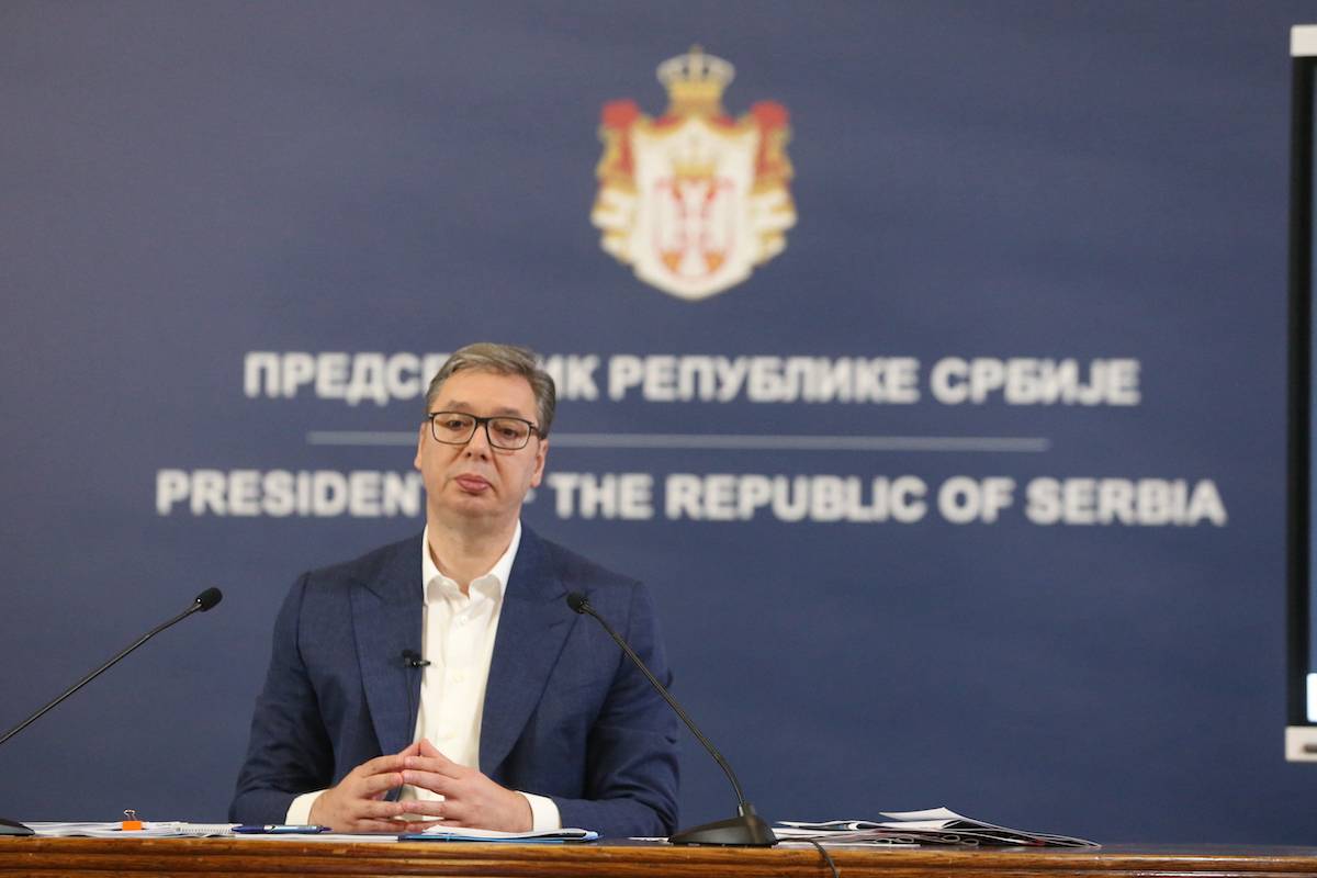 Serbian President Aleksandar Vucic in Belgrade – Middle East Monitor