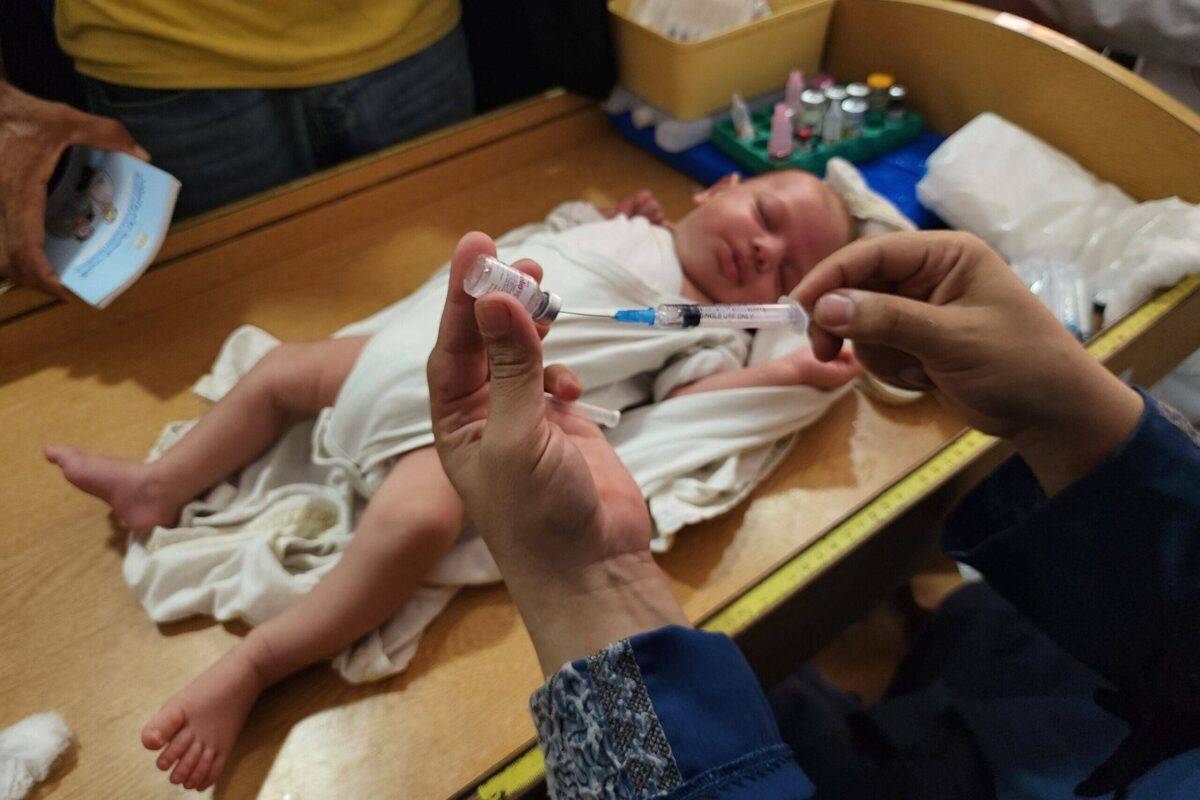 UNICEF says Israel blocking one million syringes needed to vaccinate Gaza children
