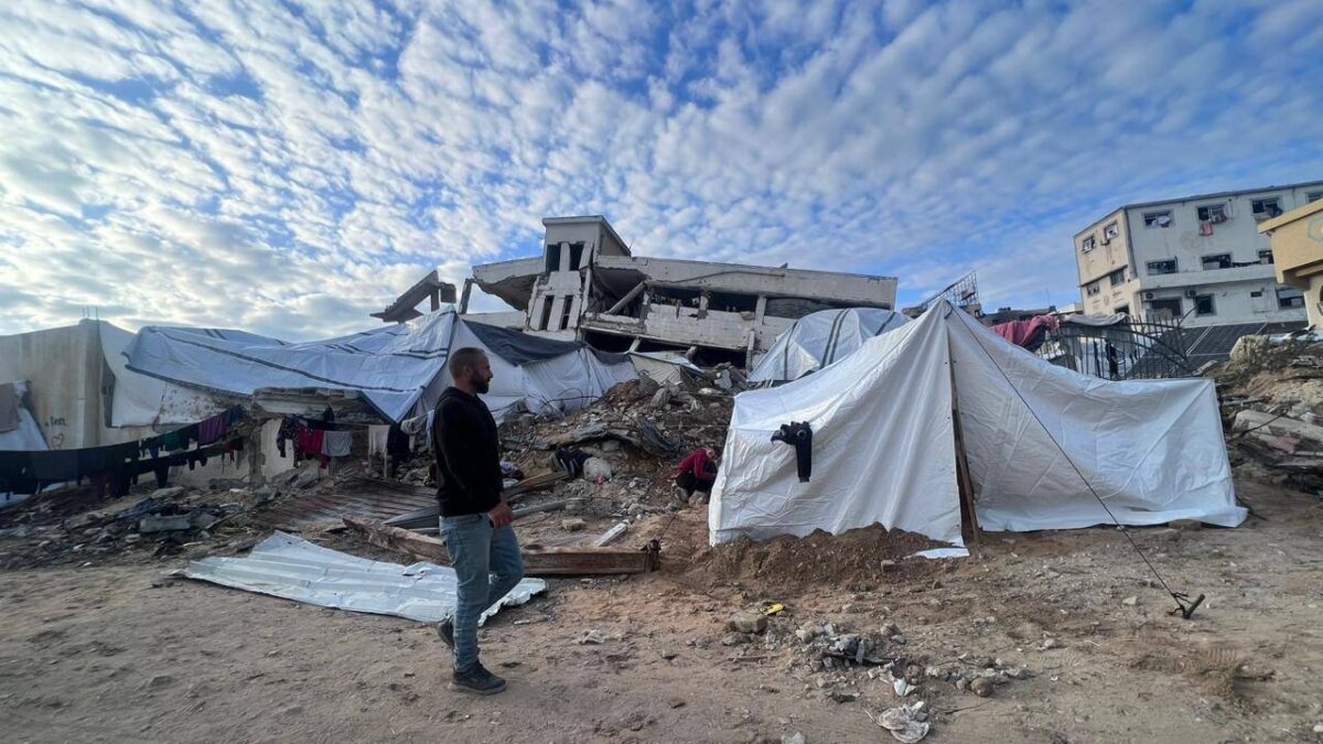 Northern Gaza, on 28 November 2024 [Motasem A Dalloul]