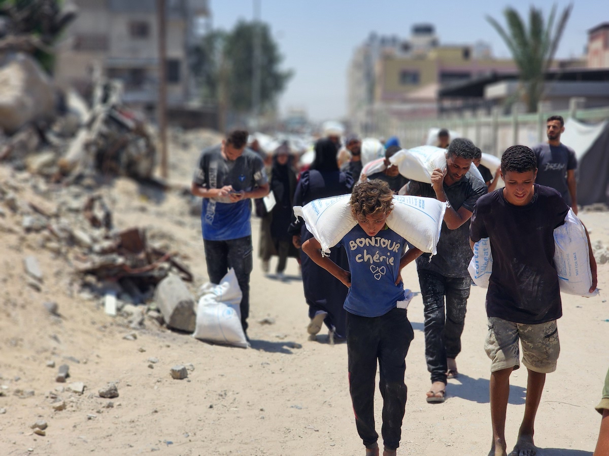 Limited flour aid distributed to Gazans amid Israel’s inhumane blockade