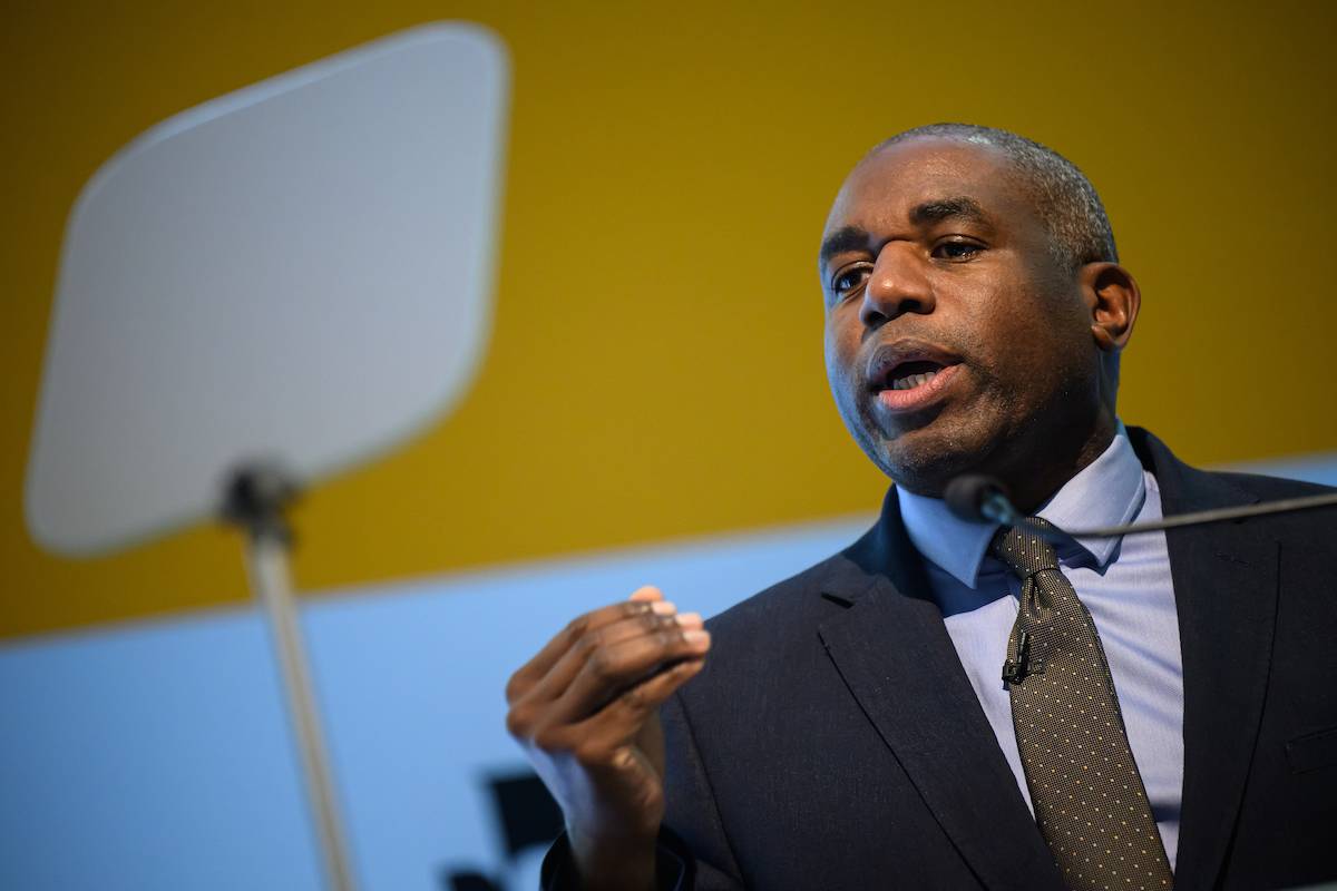 UK Home Secretary David Lammy on March 20, 2025 in London, England. [Leon Neal/Getty Images]