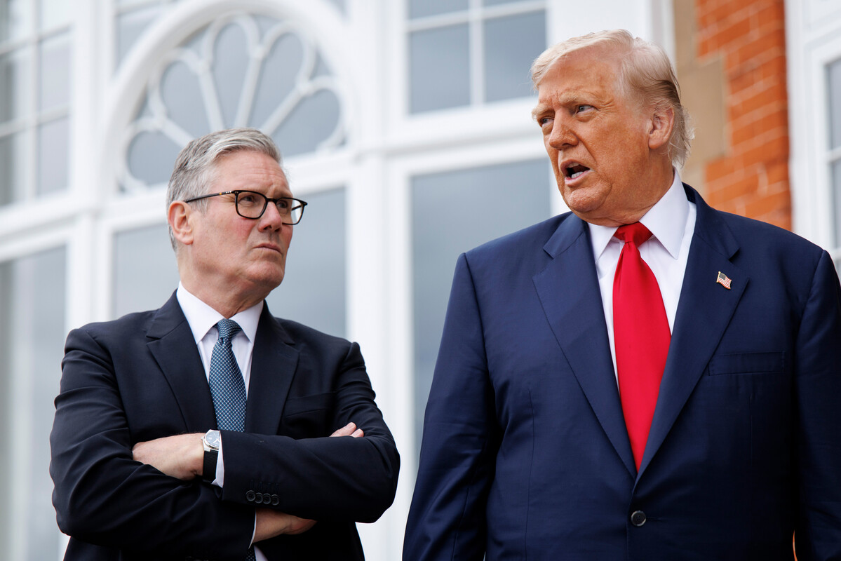 Trump says he did not discuss UK plan to recognize Palestinian state with Starmer