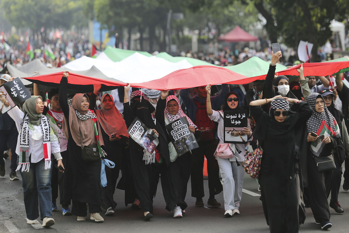 Indonesia would never accept colonial rule—why should Palestine?