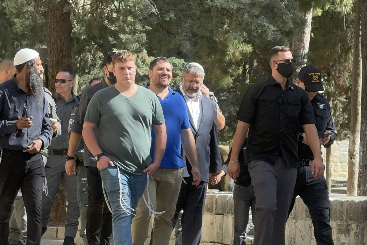 Far-right Israeli minister leads mass illegal settler incursion into Al-Aqsa Mosque
