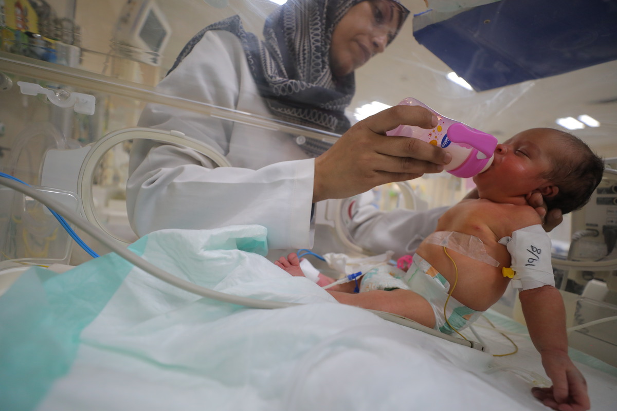 Premature babies at risk amid shortages in Gaza’s Al-Aqsa Martyrs ...