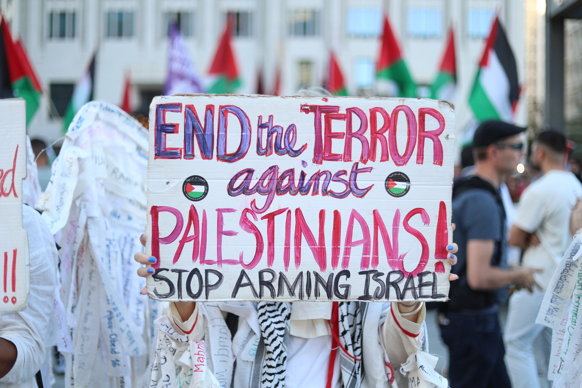 Thousands rally in German city of Frankfurt demanding action to stop genocide in Gaza