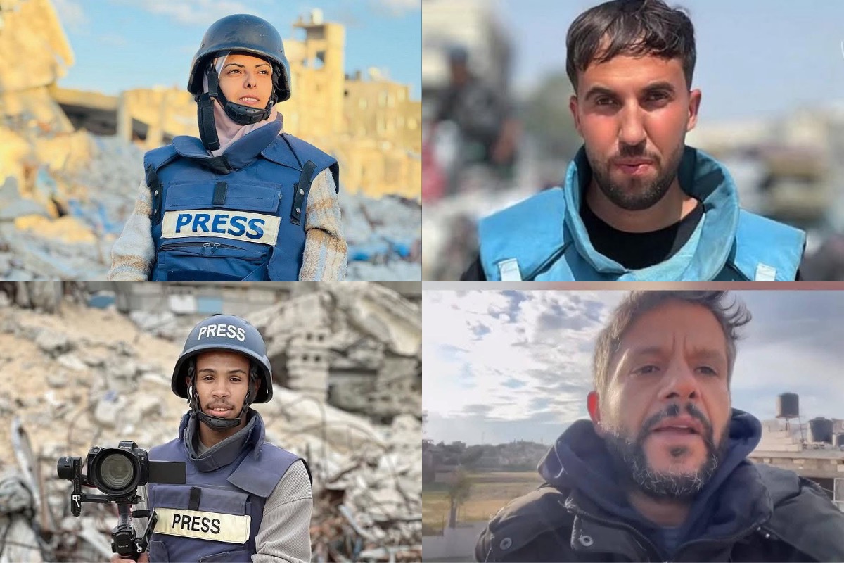 Israeli strike killed four journalists in Gaza, MEMO contributor Mariam Abu Daqqa, Hossam El-Masry, Reuters photographer, Mohamed Salama, Al Jazeera photographer, and Moaz Abu Taha