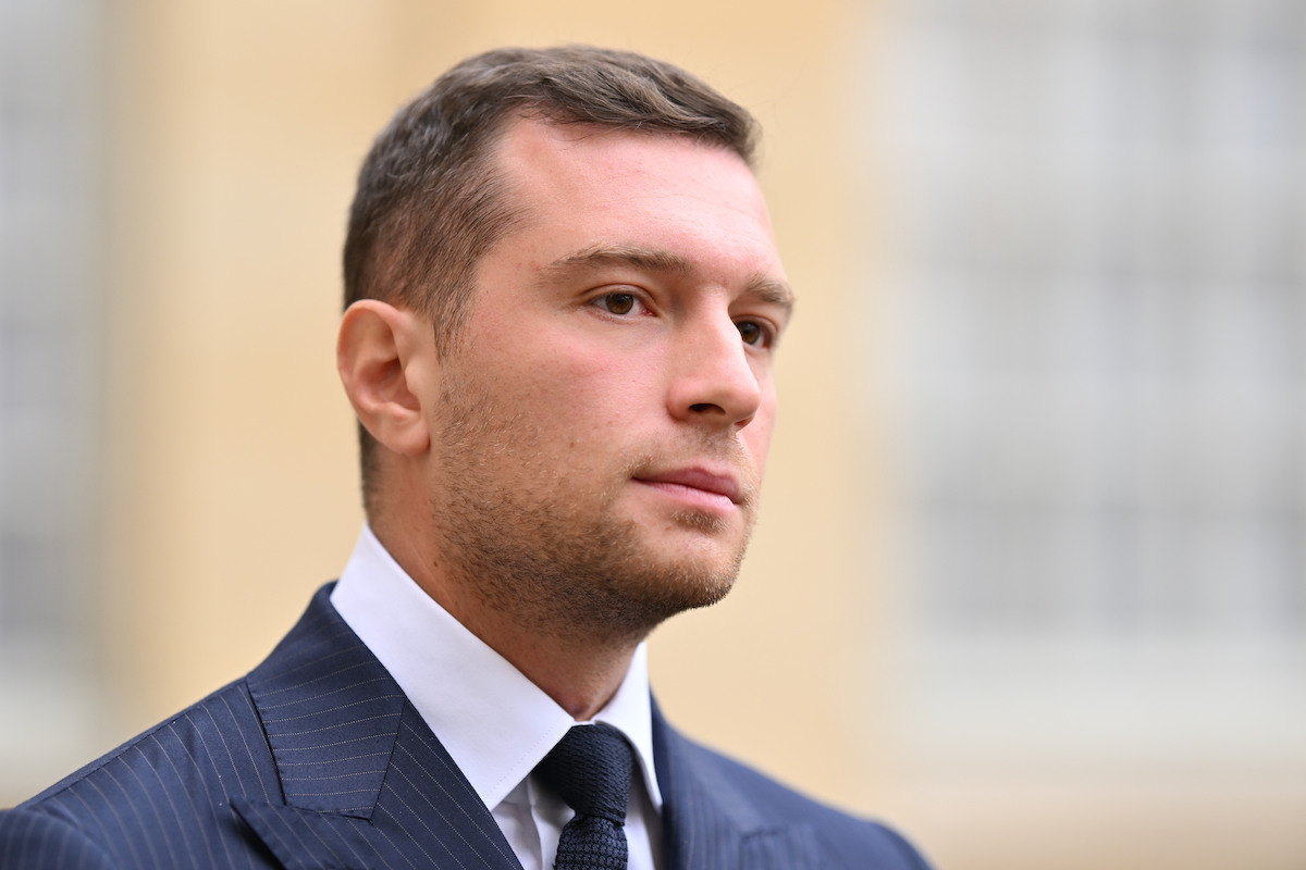 President of France’s far-right Rassemblement National (National Rally, RN) party Jordan Bardella in Paris, France on September 2, 2025. [Mustafa Yalçın - Anadolu Agency]