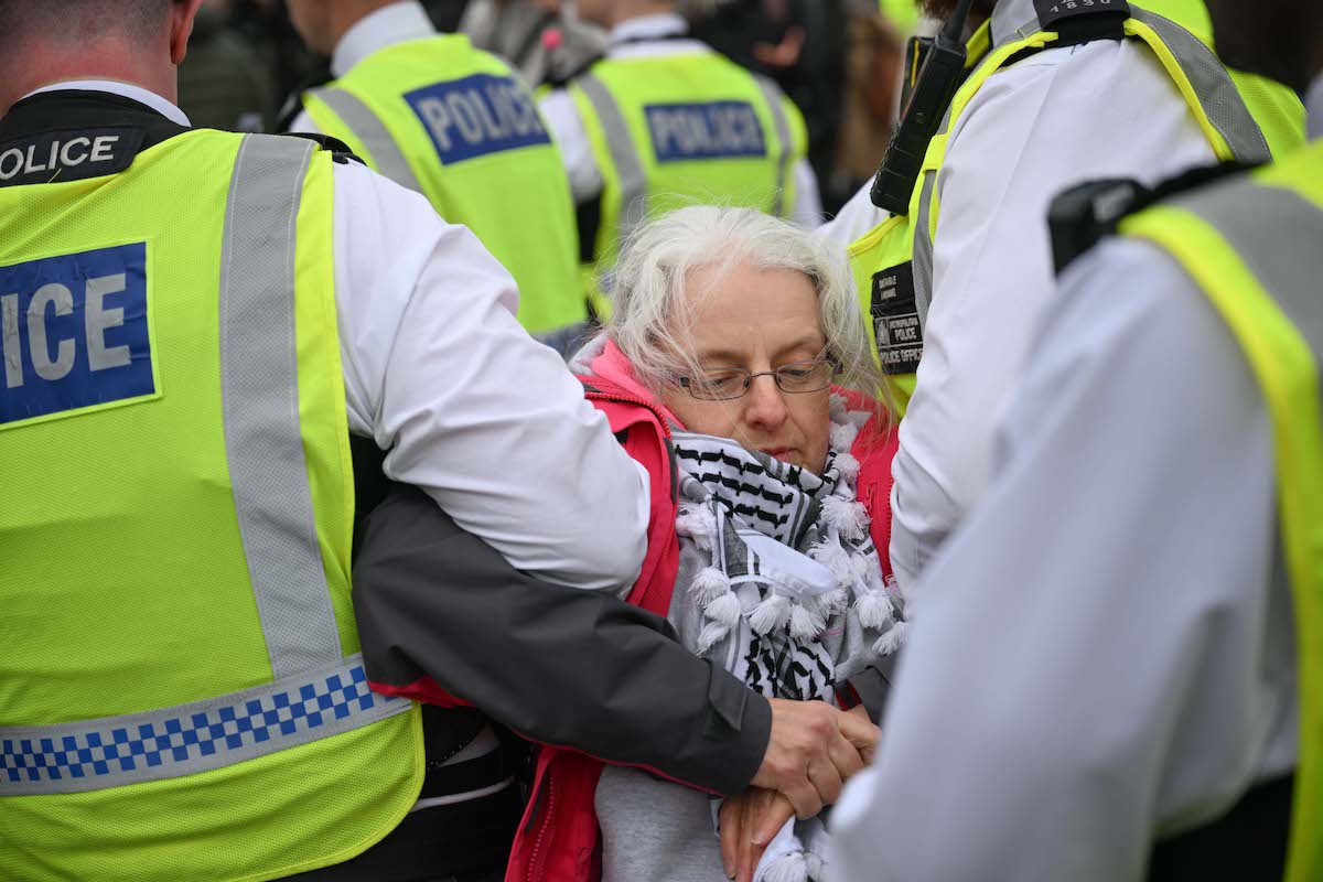 UK police accused of excessive force at protests over Israeli attack on Gaza aid flotilla