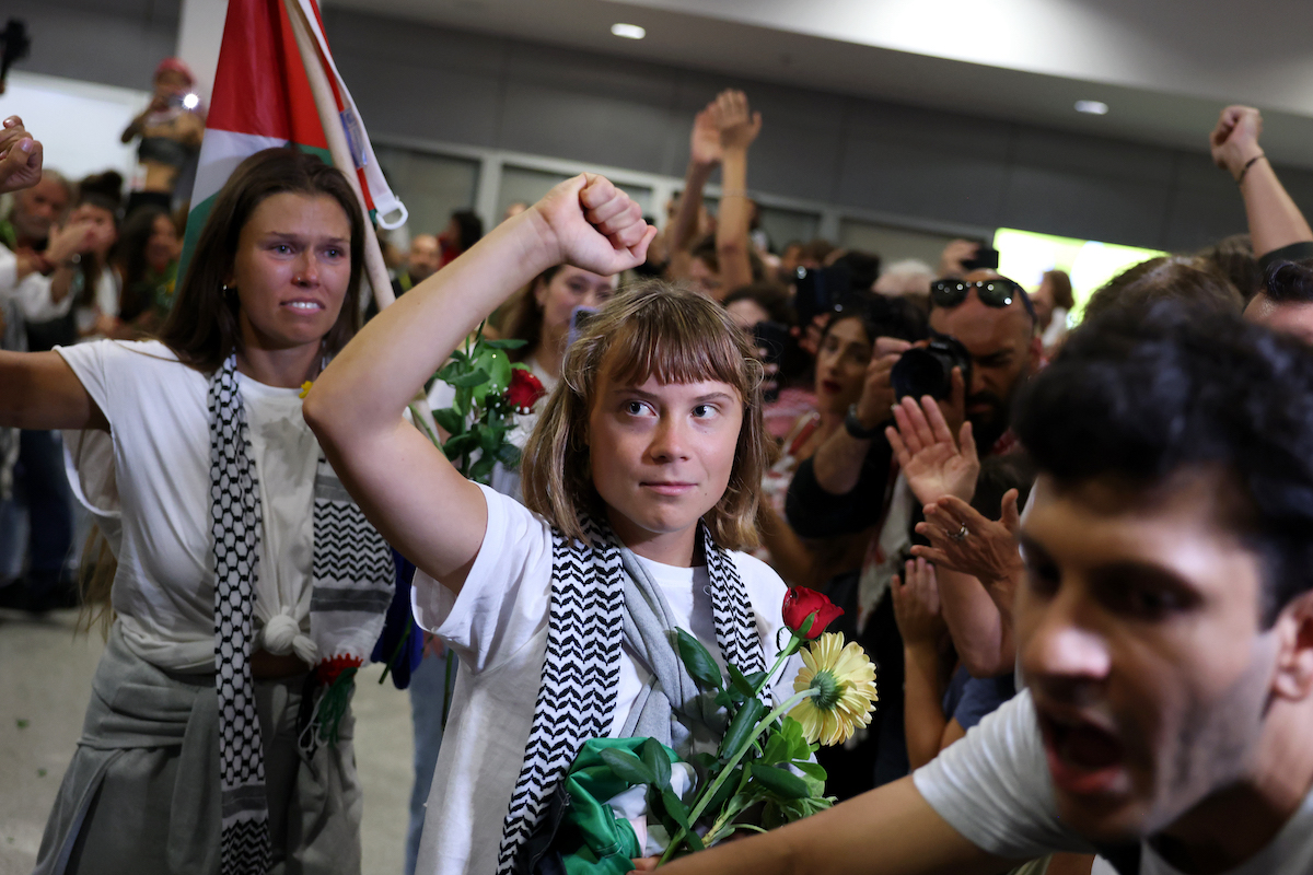 ‘That is not story’: Greta Thunberg turns focus to Gaza genocide after release from Israeli detention