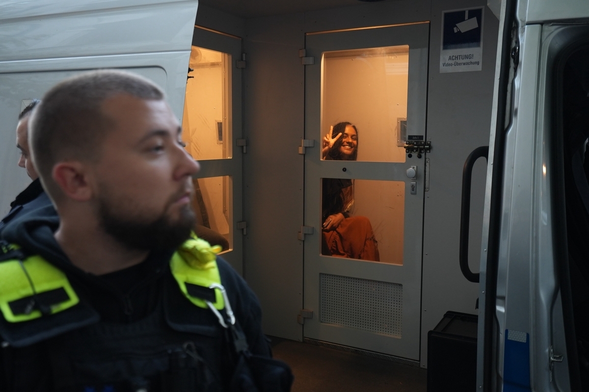 Police detain protester in Berlin over suspicion of chanting pro ...