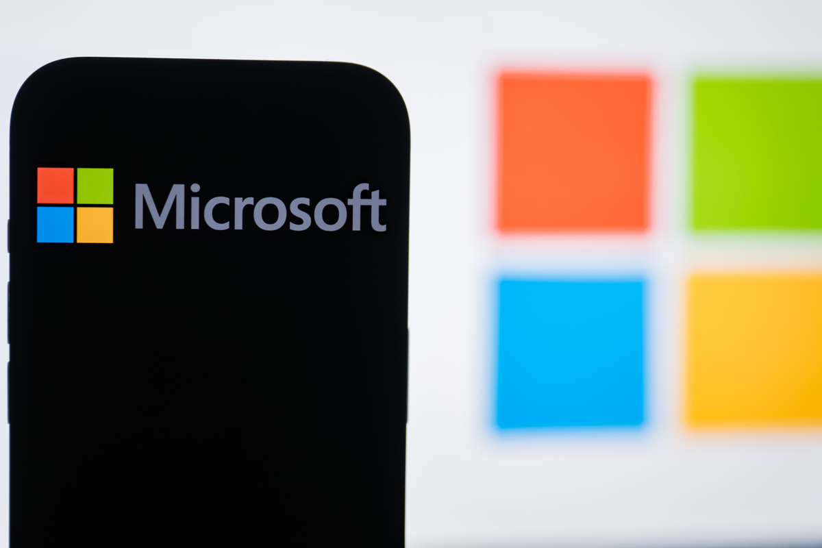Microsoft logo [Mustafa Hatipoğlu - Anadolu Agency]