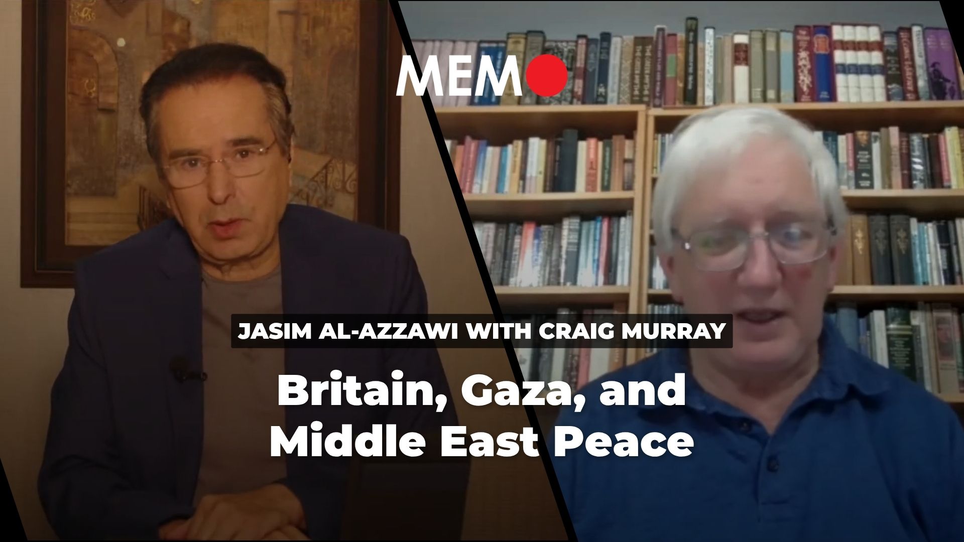 Podcast by Jasim Al-Azzawi with Craig Murray – Britain, Gaza, and Middle East Peace