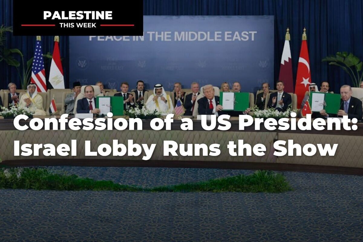 Confession of a US President: Israel Lobby Runs the Show | Palestine This Week with Mouin Rabbani