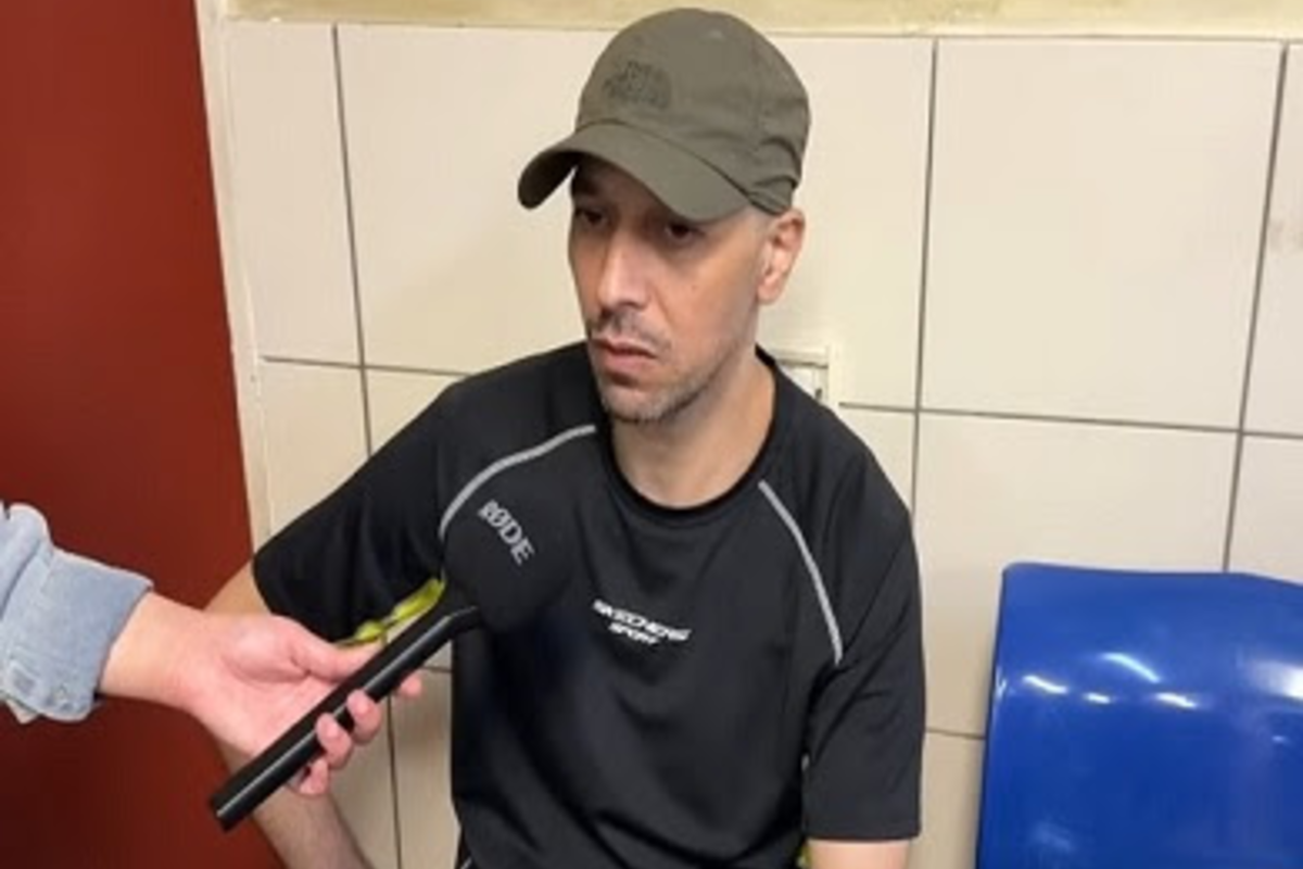 Freed Palestinian prisoner Baha Shabrawi