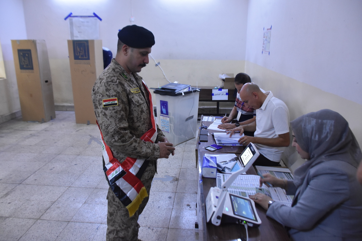 Special voting begins in Iraq ahead of parliamentary elections