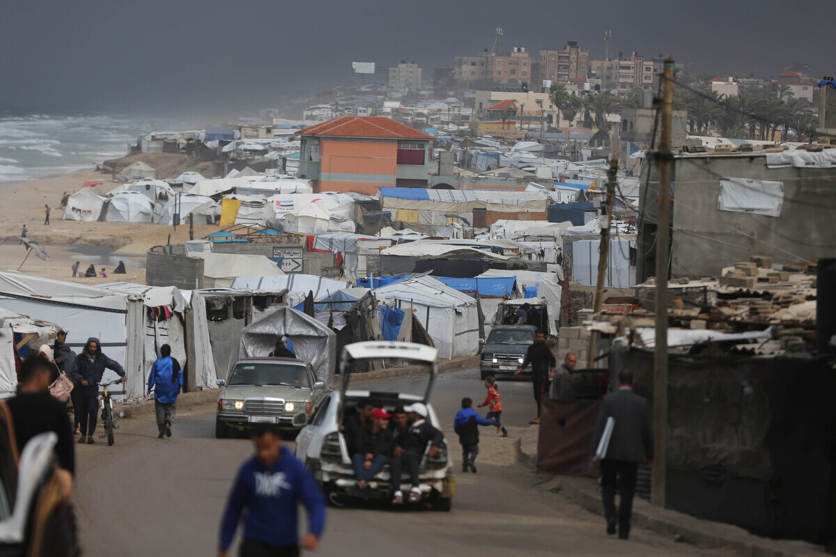 Displaced Families in Deir al-Balah struggle with severe shelter ...