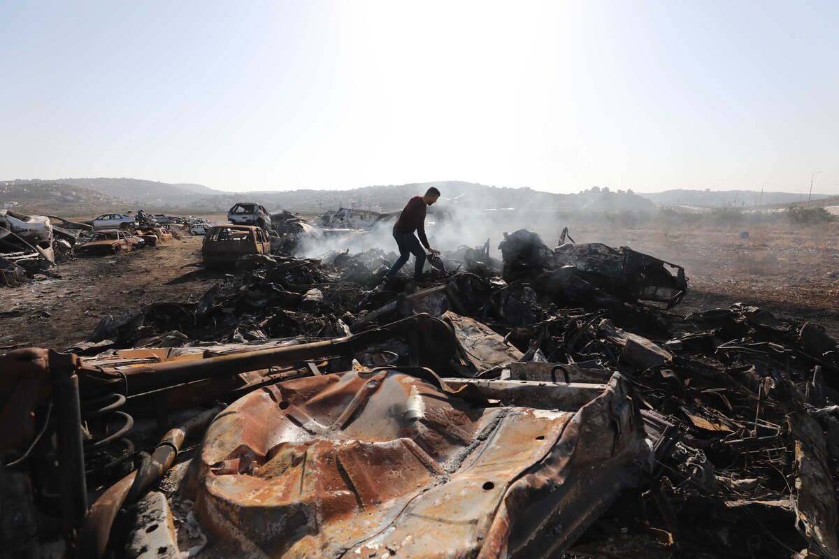 Israeli settlers set fire to warehouse in the West Bank – Middle East ...