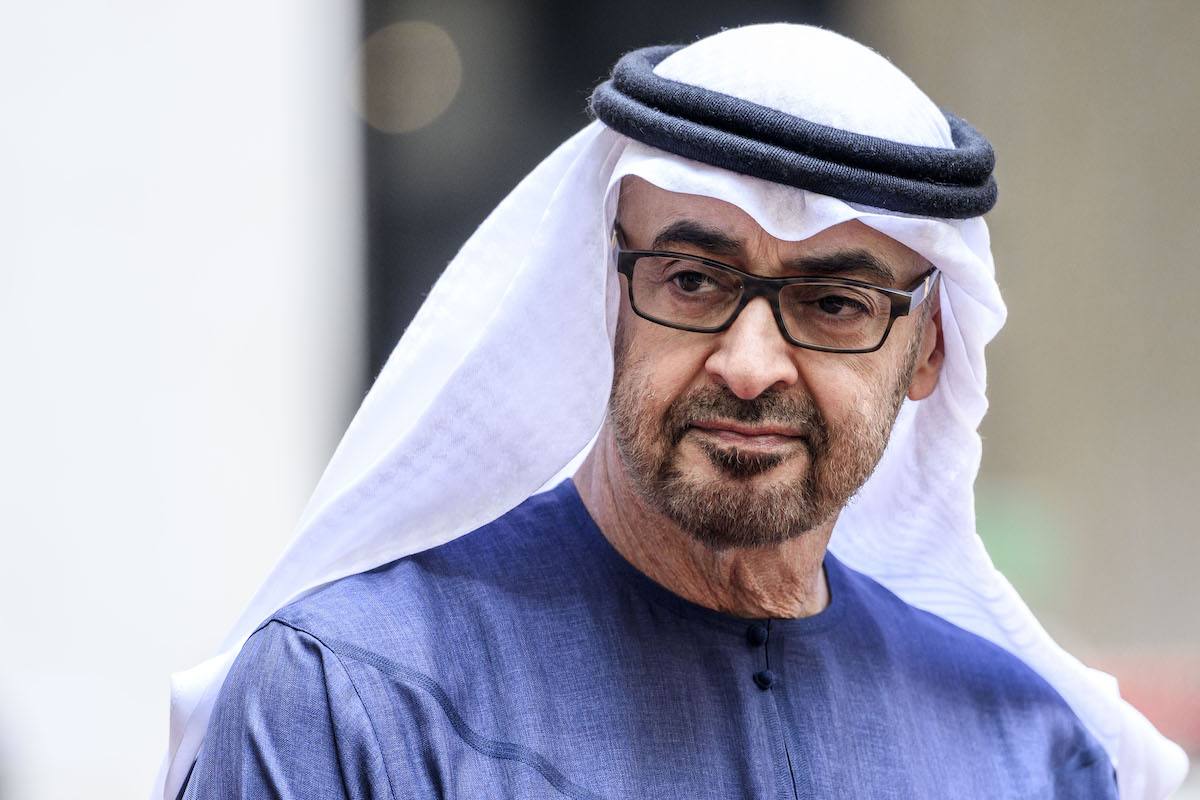 United Arab Emirates President, Sheikh Mohamed bin Zayed Al Nahyan on February 24, 2025 in Rome, Italy. [Antonio Masiello/Getty Images]