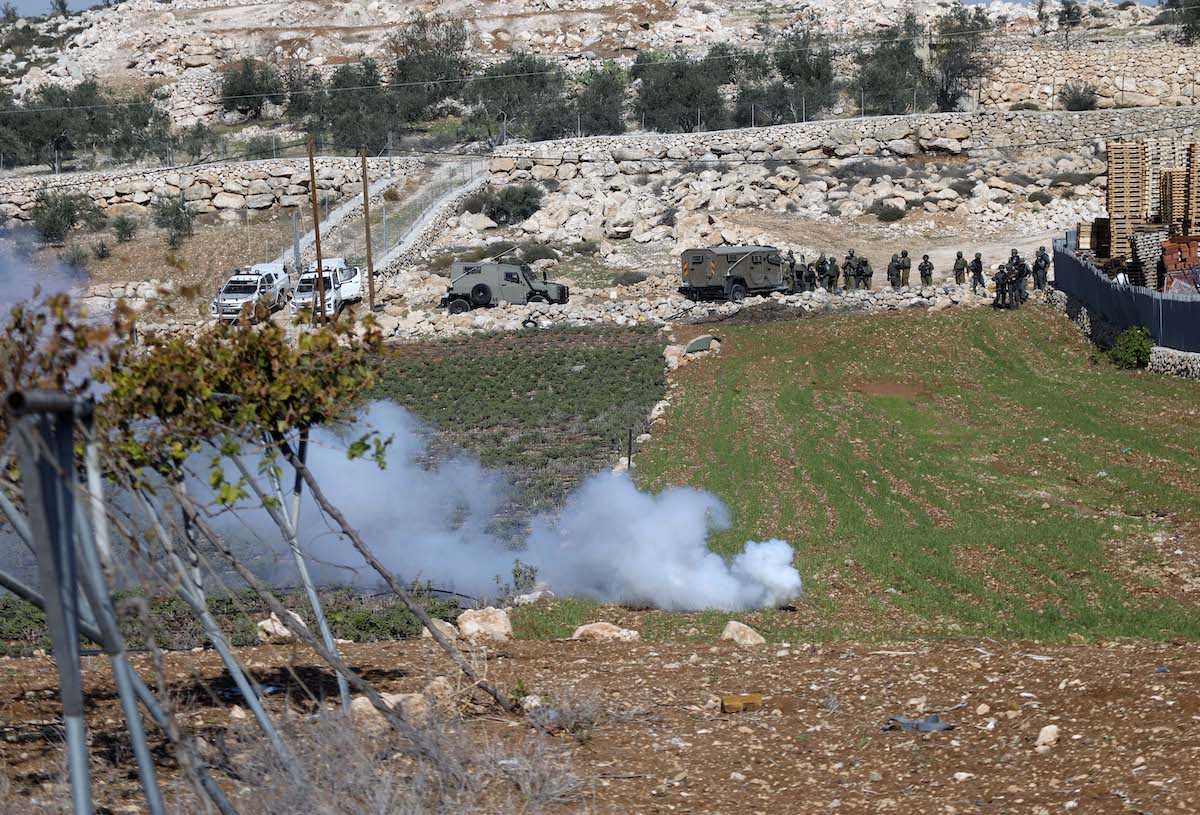Israeli forces demolish Palestinian wood factory in Beit Ula industrial ...