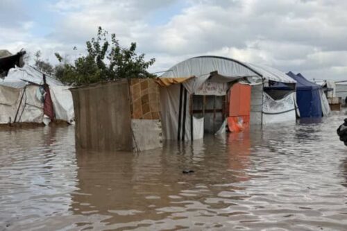 In Gaza’s ruins, winter storms become a fight for survival