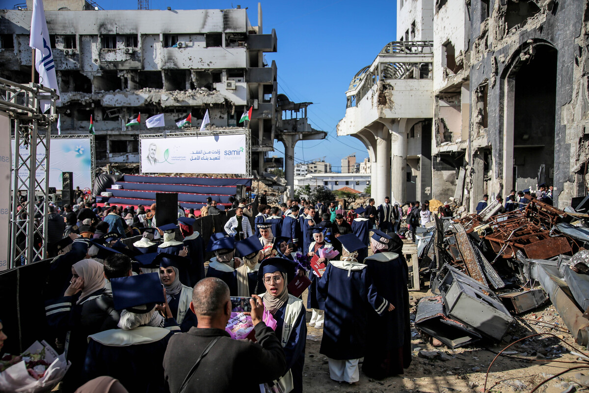 Graduation ceremony held for 230 medical students in Gaza – Middle East ...