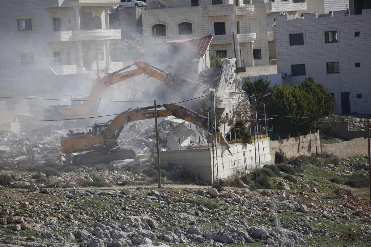 Israeli army demolished two Palestinian homes in West Bank. – Middle ...