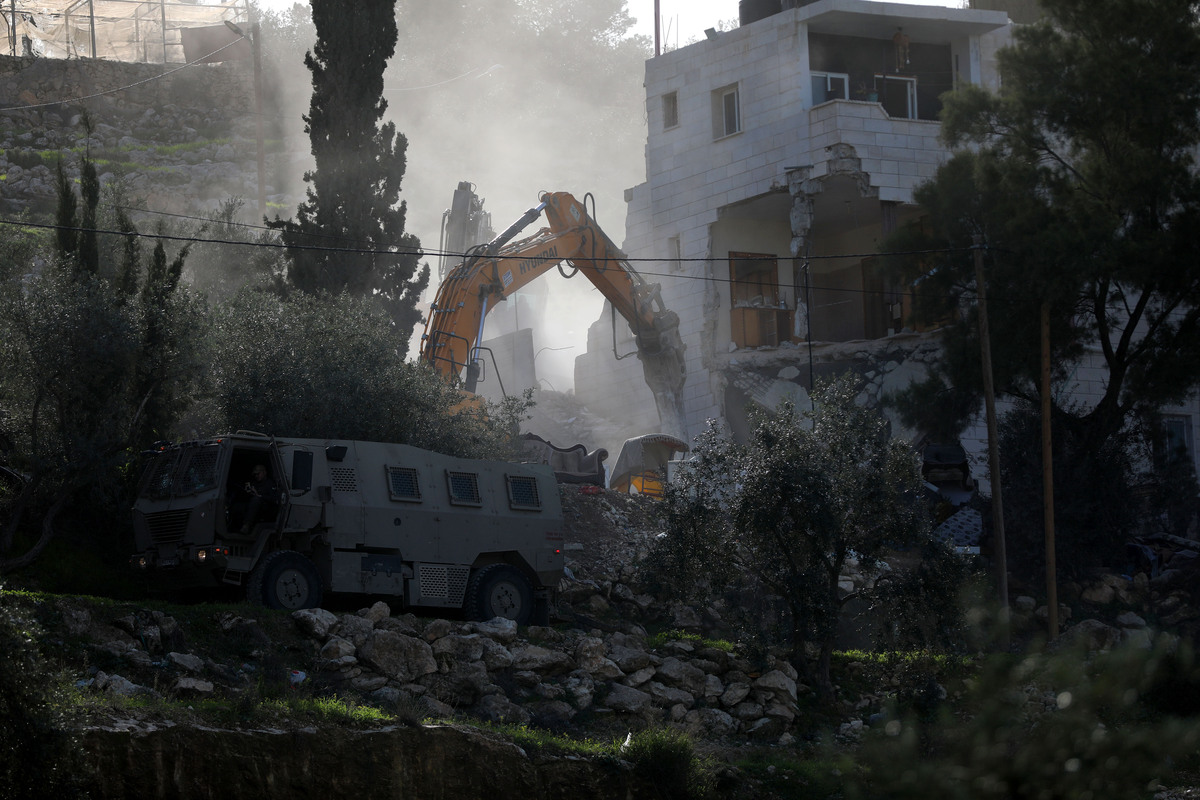 Israeli forces demolished a Palestinian house in West Bank – Middle ...