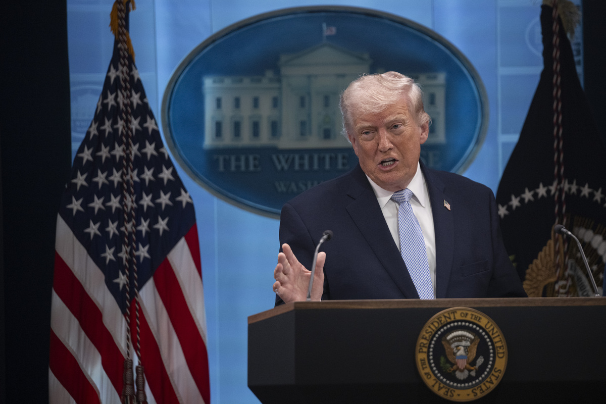 US President Donald Trump held a press conference on Iran – Middle East ...