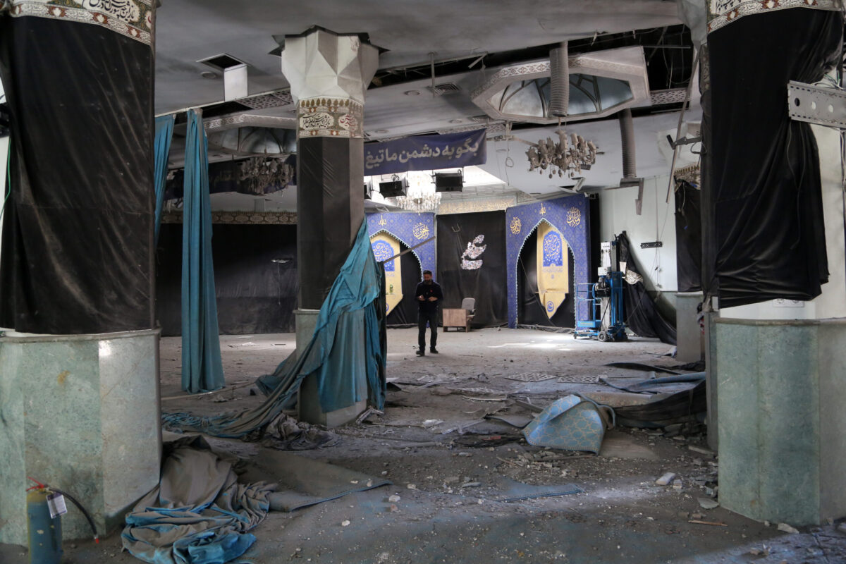 A general view of the destruction at the Sharif University of Technology, targeted by the US and Israel, on April 07, 2026 in Tehran, Iran. [Fatemeh Bahrami - Anadolu Agency]