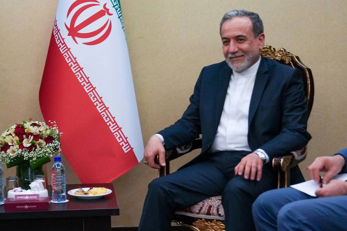 Iranian Foreign Minister Abbas Araghchi in Tehran, Iran on April 15, 2026. [Iranian Foreign Ministry/Handout - Anadolu Agency]