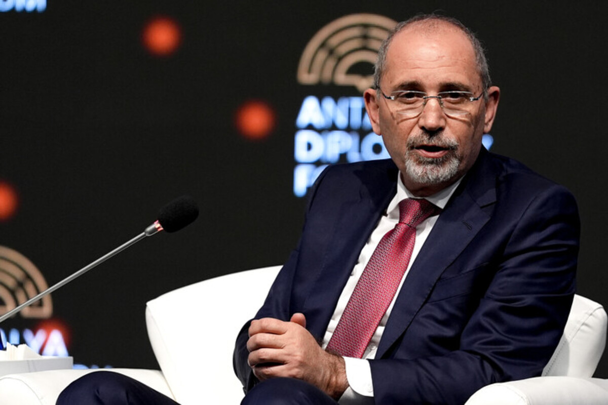 Jordan’s Foreign Minister Ayman Safadi. [Photo/AA]