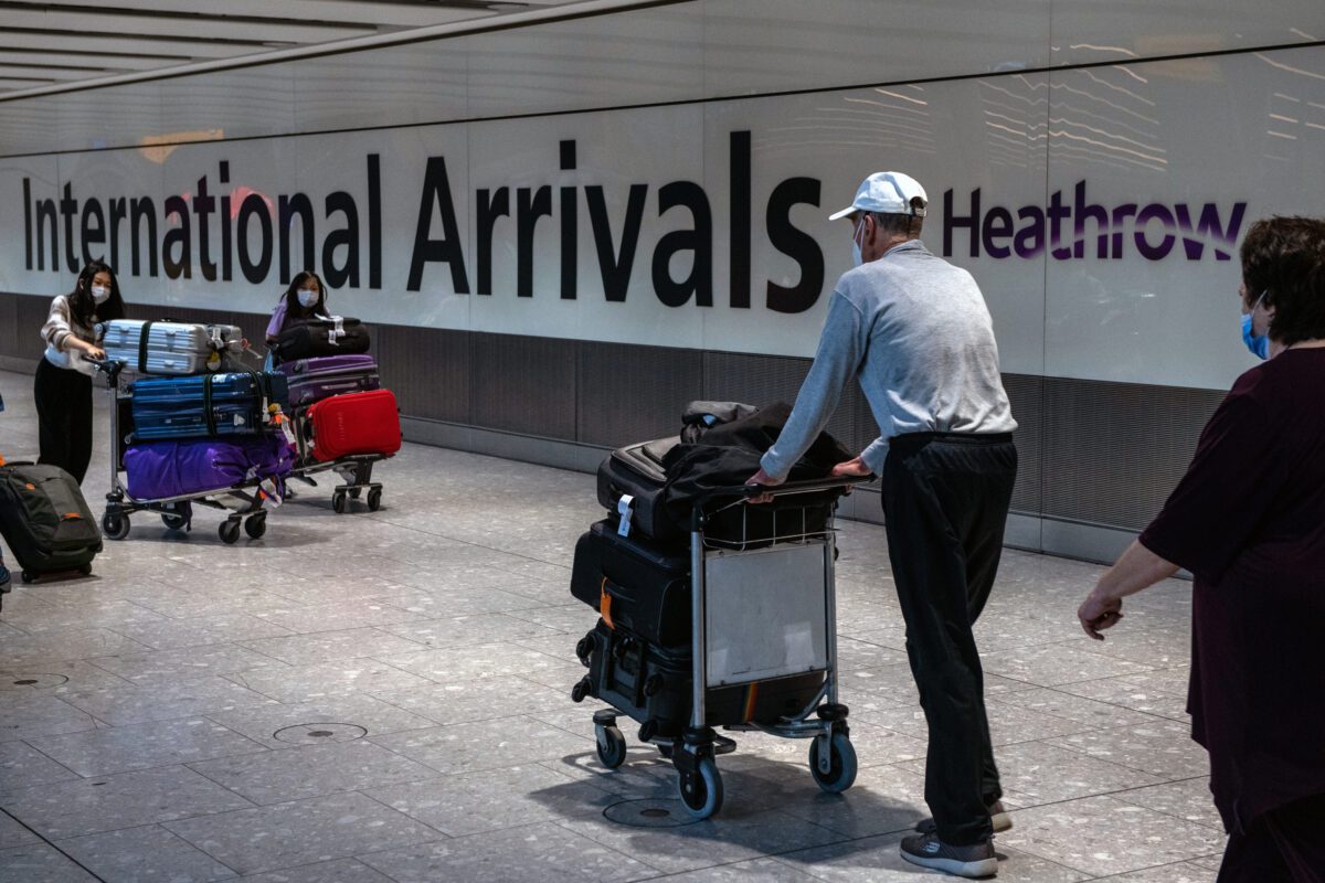 Heathrow passenger traffic falls amid Mideast conflict disruptions