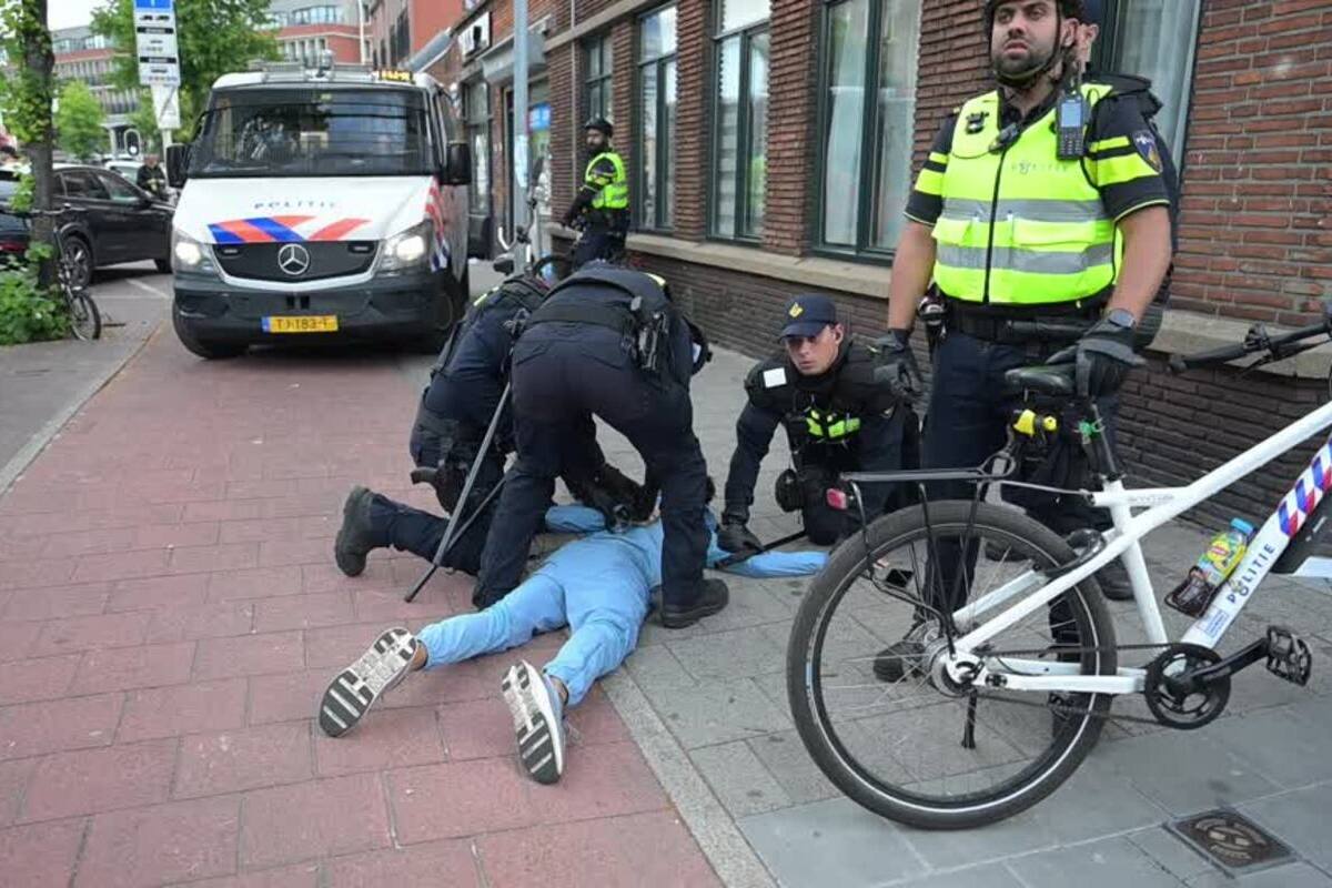 Several arrested after Moroccan fans' World Cup celebrations in Dutch cities