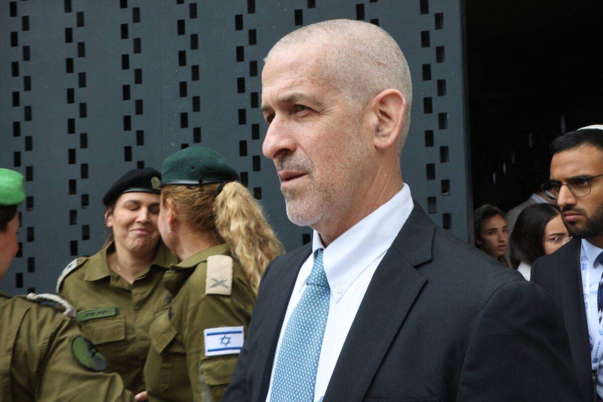 Former Shin Bet chief Ronen Bar. [Photo by GIL COHEN-MAGEN/POOL/AFP via Getty Images]