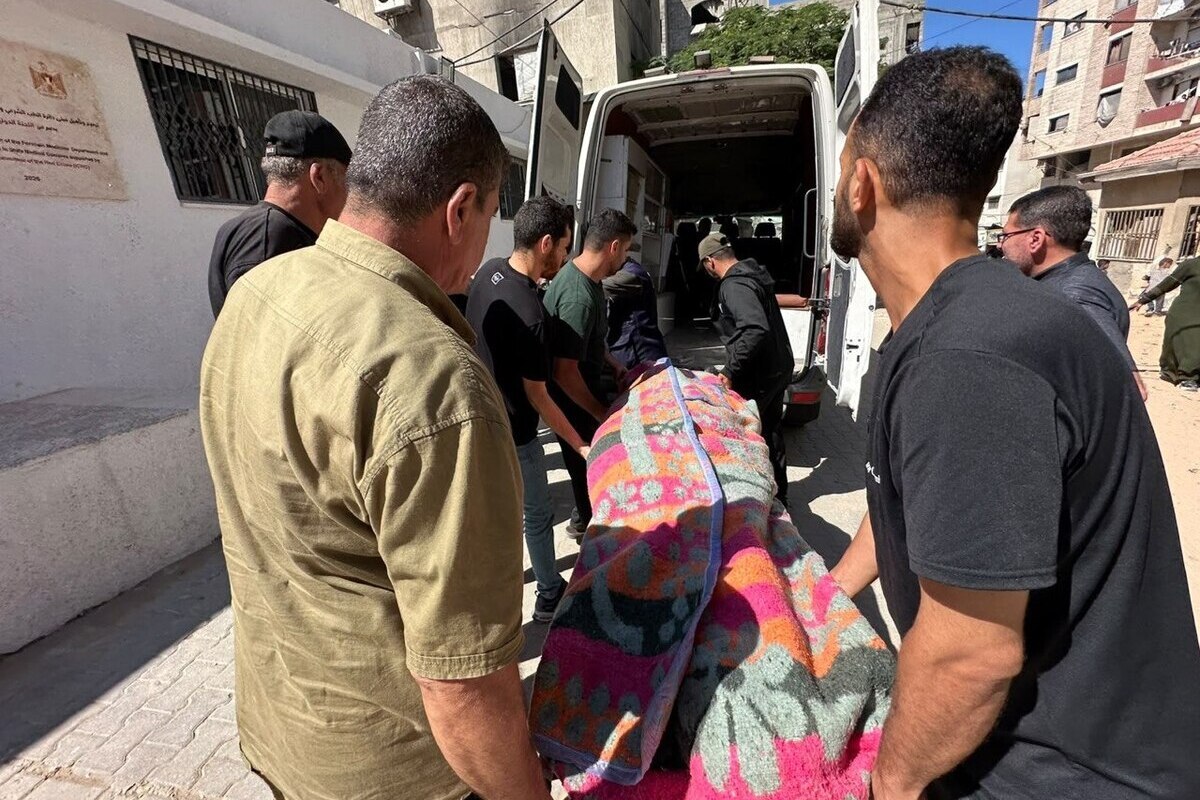 Large-scale funeral processions have been held across the Gaza Strip for Palestinians killed in recent Israeli strikes. [Mohammed Asad/Middle East Monitor]