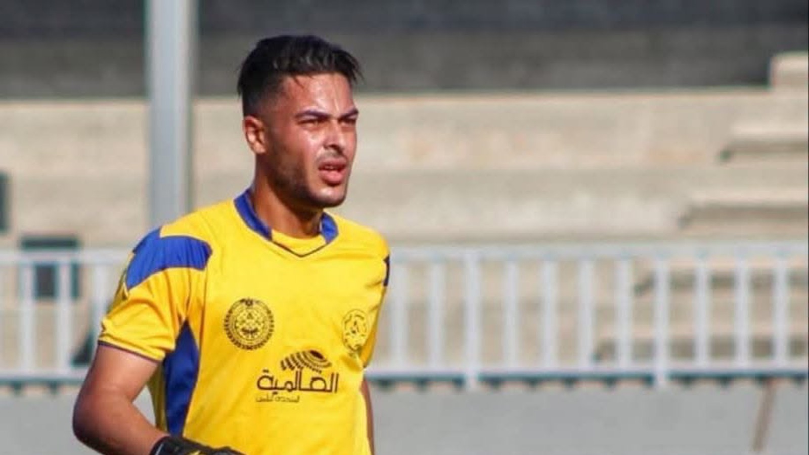 Palestinian goalkeeper Saleem Al-Ashqar [Palsport/FB]