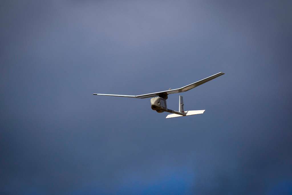 A U.S. Army RQ-11 Raven B [New Jersey National Guard photo by Mark C. Olsen]